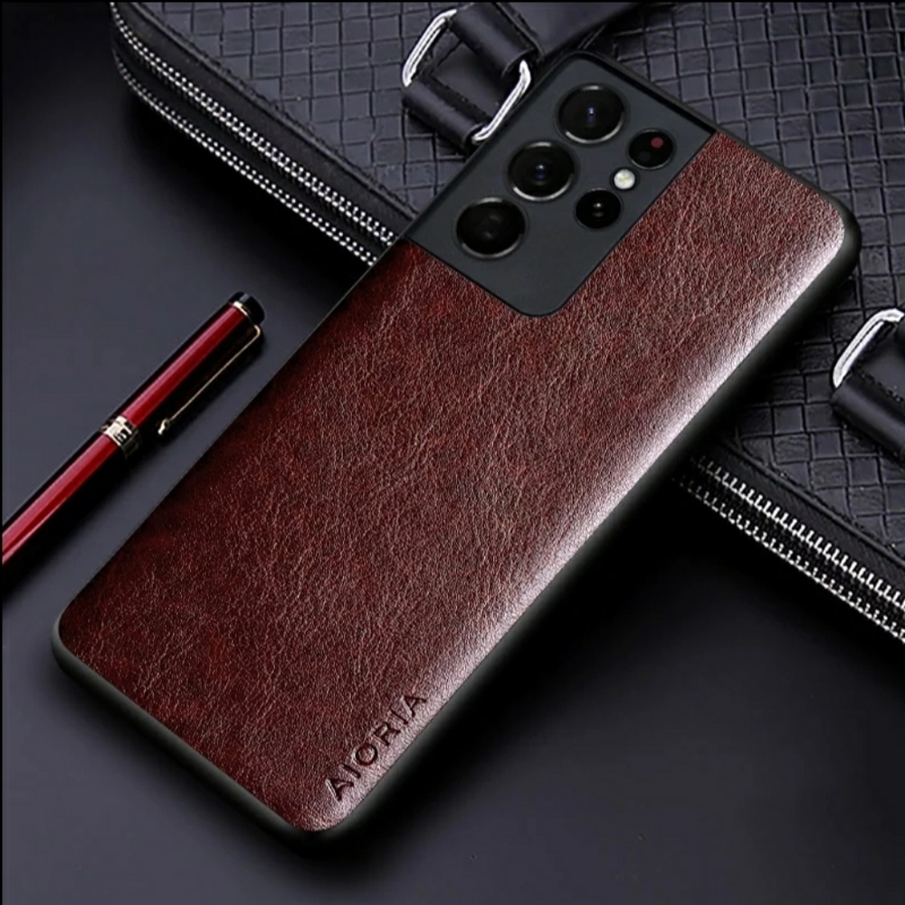 PU leather case for Samsung Galaxy S21 Ultra